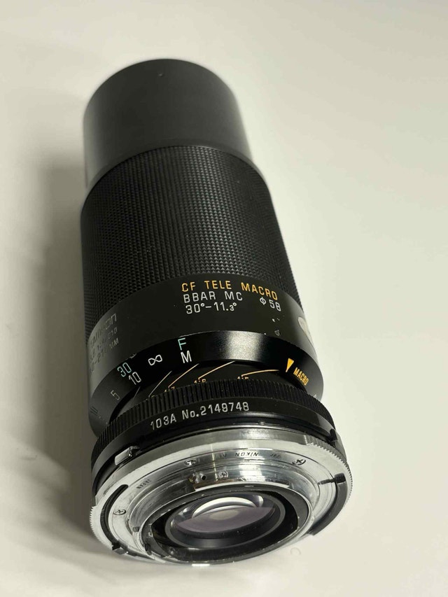 Tamron 80-210mm Nikon AI Adaptall Lens – Tele-Macro