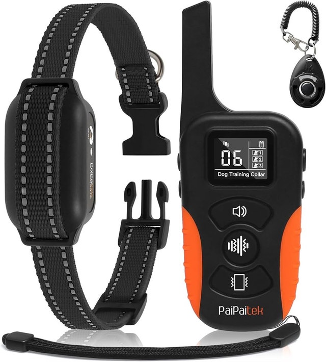 PaiPaitek No Shock Dog Training Collar