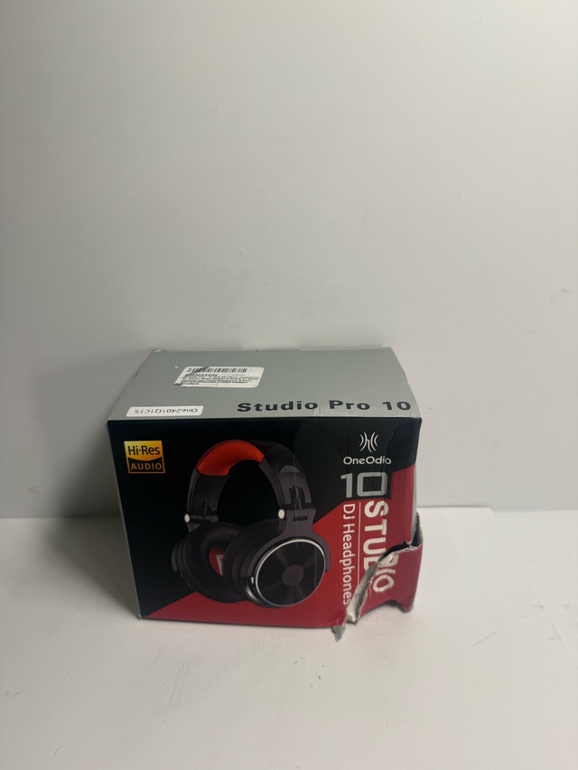 OneOdio Pro-10 DJ Headphones – Red/Black or All Black - photo 4