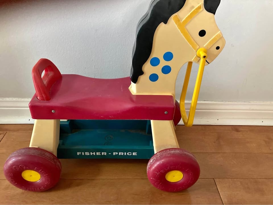 Fisher Price Horse Antique