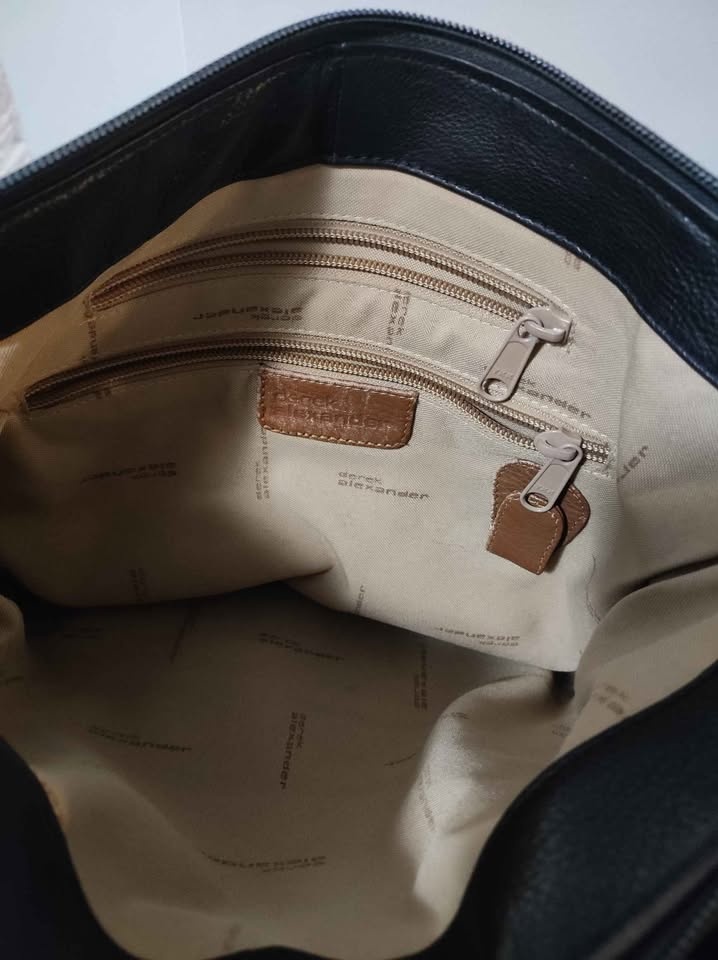 Black Leather Bag by Derek Alexander - photo 3