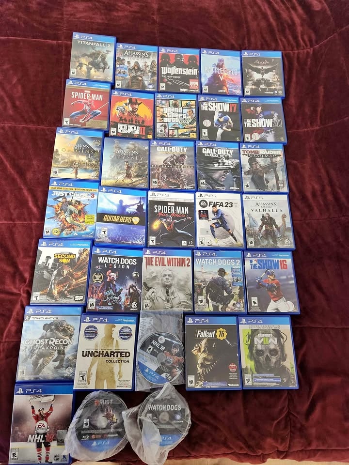 Ps4 & Ps5 Games (read desc)