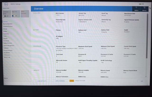 Dell Vostro 3500 Laptop - 11th Gen i5 Quad Core - photo 4