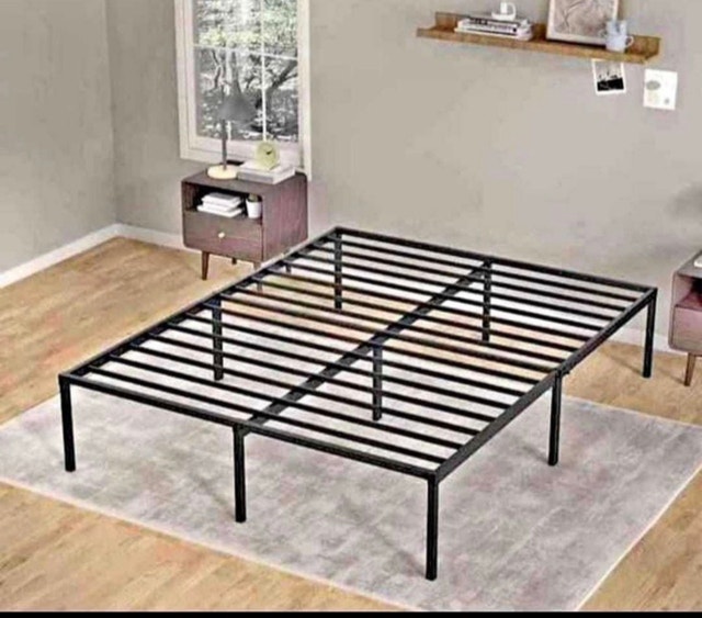 Used Metal Platform Bed Frame