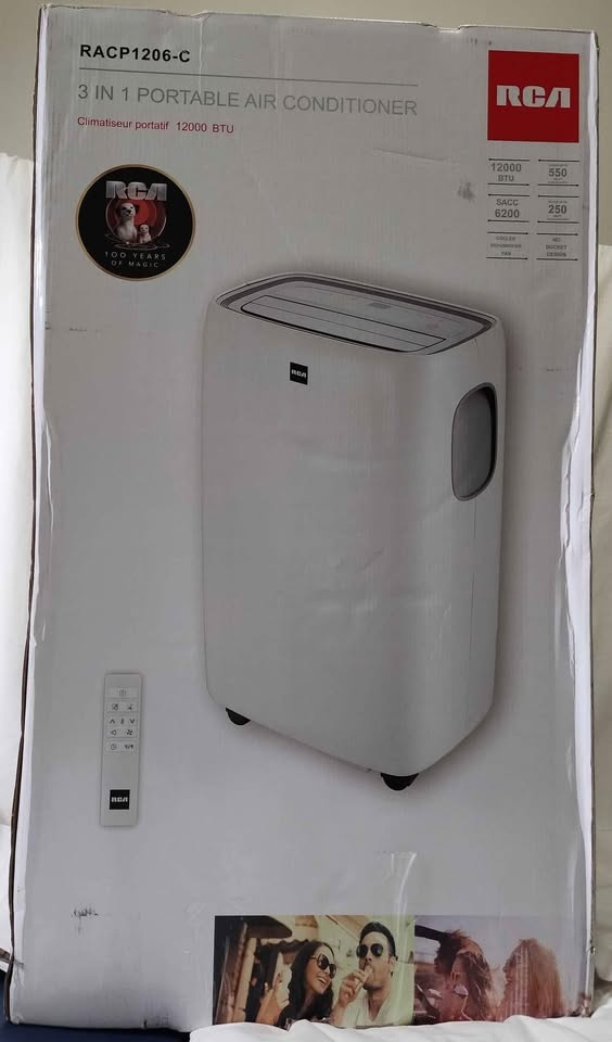 RCA 12,000 BTU 3-in-1 Portable Air Conditioner - photo 2
