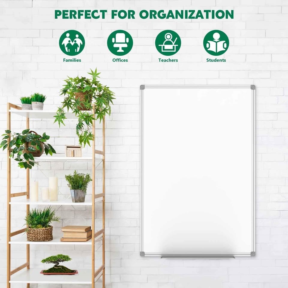 Lockways Magnetic White Board 48 x 36 Inches - photo 5