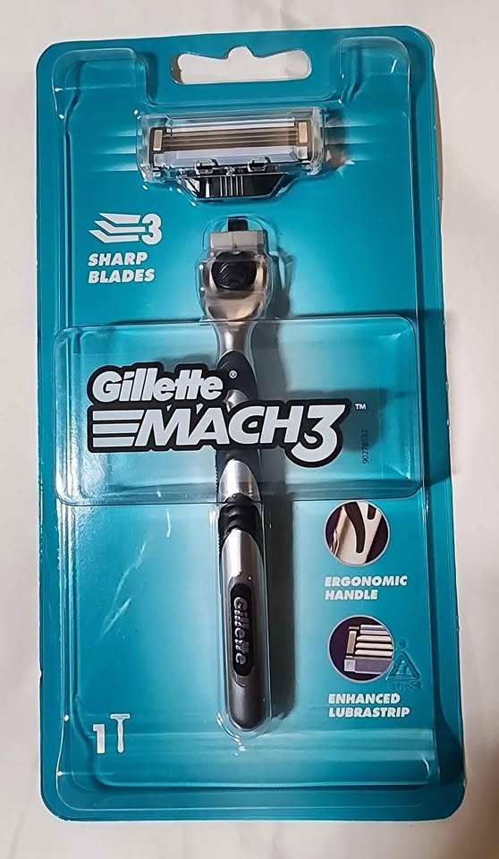 Gillette Mach3 Shaving Razor with cartridge. New. 6 count. - photo 3