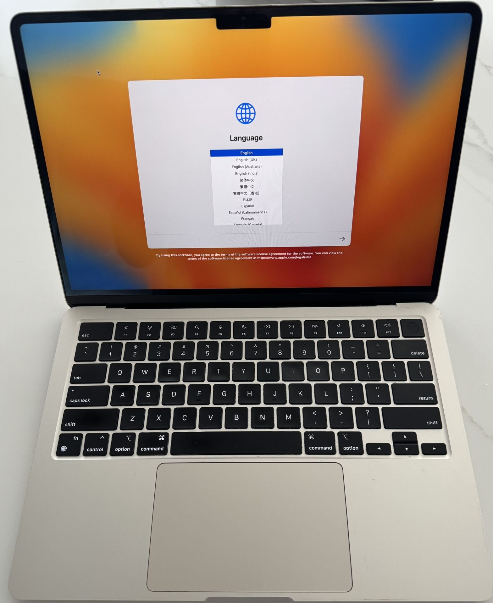 Apple MacBook Air 13" Starlight