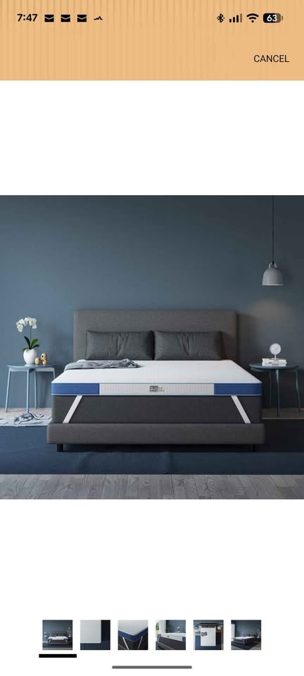 BedStory Memory Foam Mattress Topper King, 3 Inch - photo 5