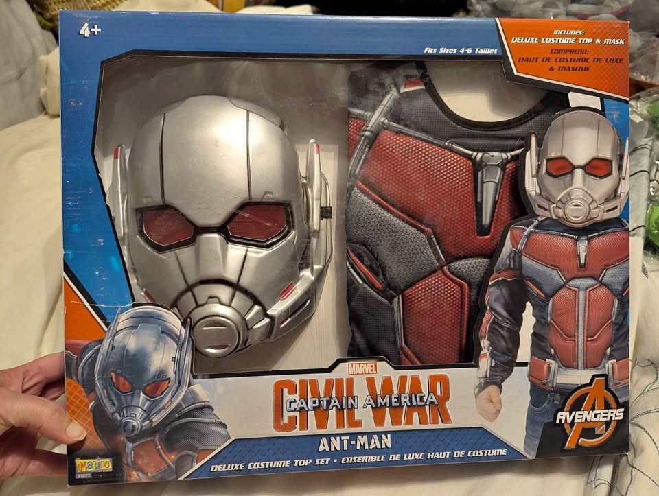 Brand new Ant-Man costume, size small 🏆