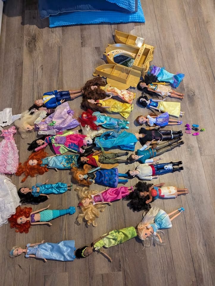 Set of 24 Disney Princess Dolls Plus Accessories 🏆 - photo 5