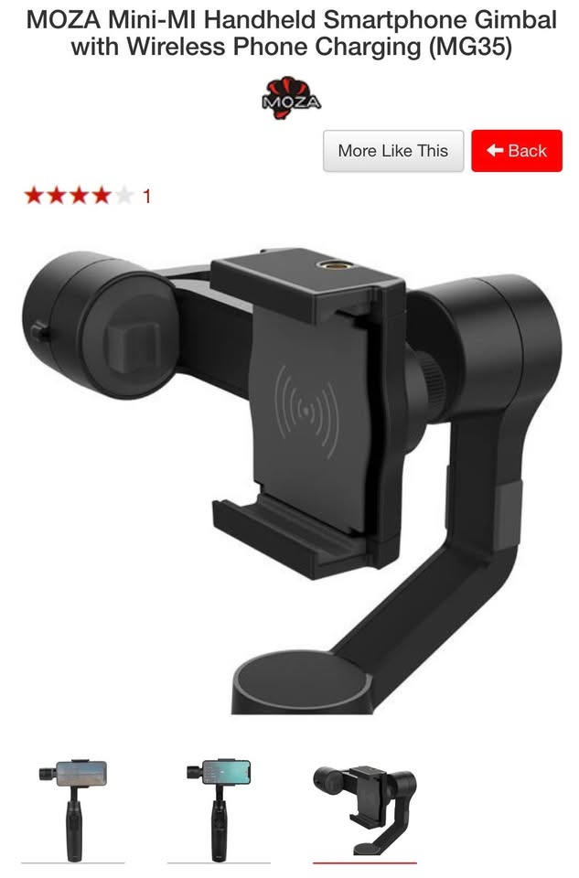 Moza Mini-MI Wireless Phone Charging Gimbal - Available. - photo 3