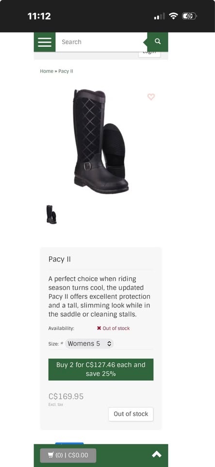 BRAND NEW MICK BOOT - Women's Size 5 Pacy II Equestrian Boots - photo 3