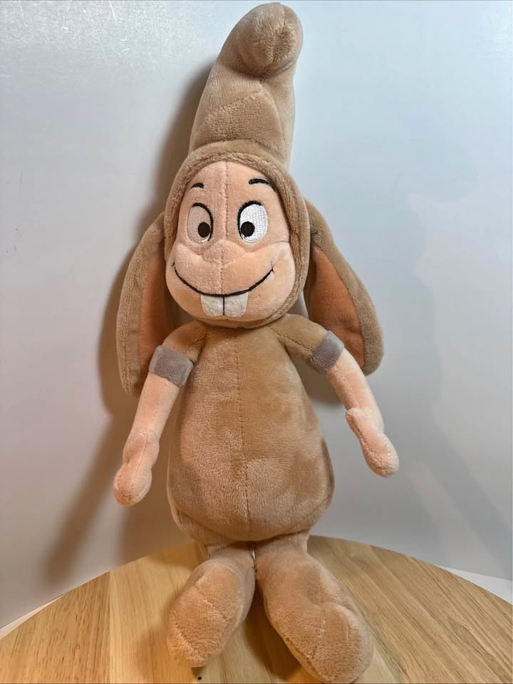 RARE FIND Disney Store Peter Pan Lost Boys "Nibs" plush toy