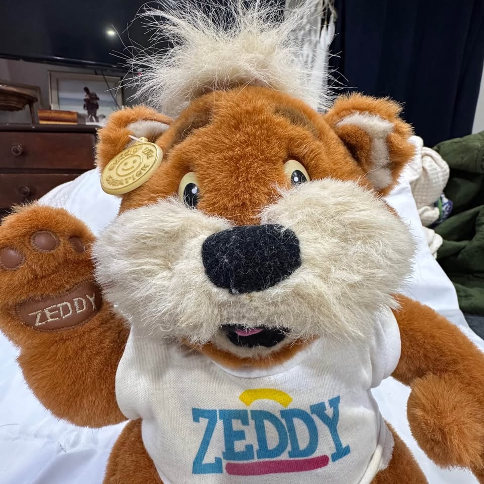 VINTAGE 1989 Zellers Zeddy Bear plush BEAR - photo 2
