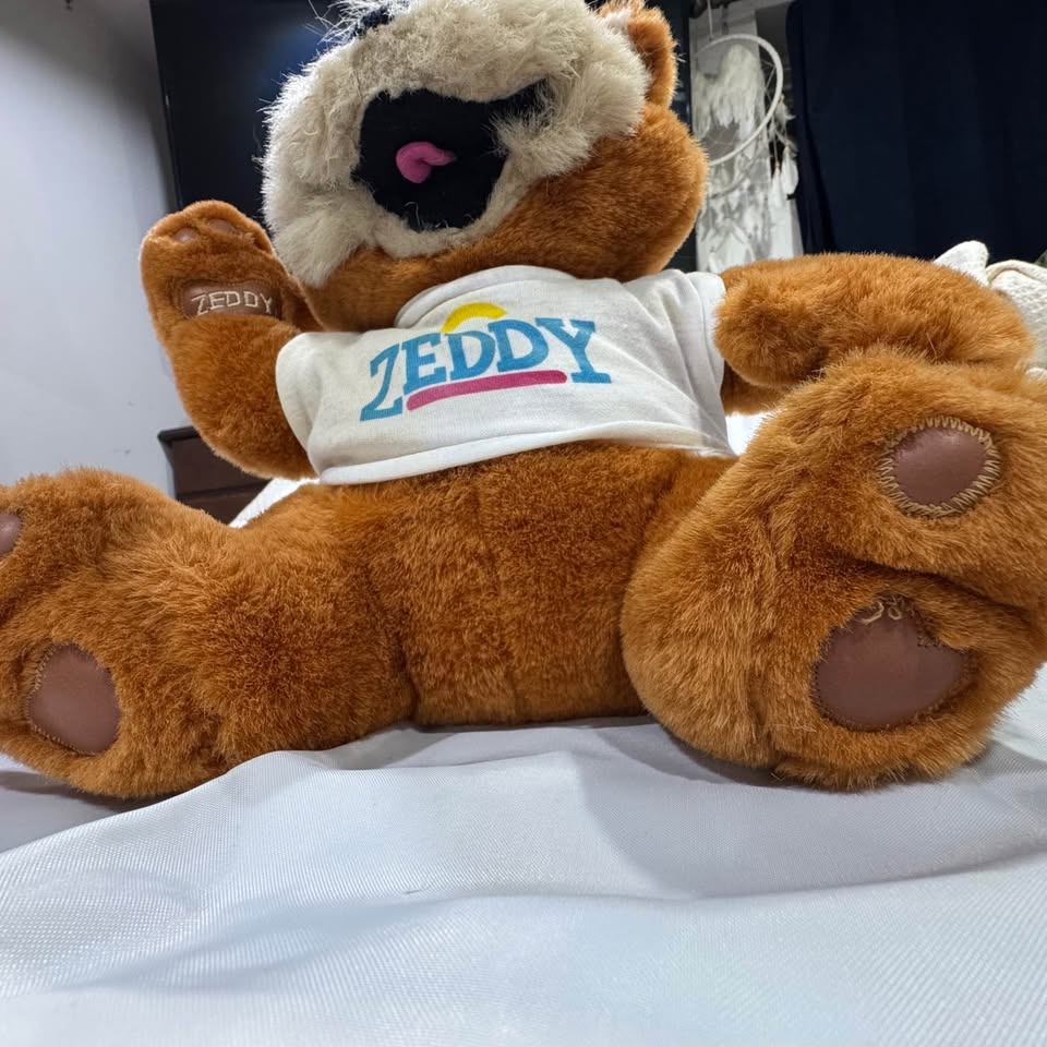 VINTAGE 1989 Zellers Zeddy Bear plush BEAR - photo 5