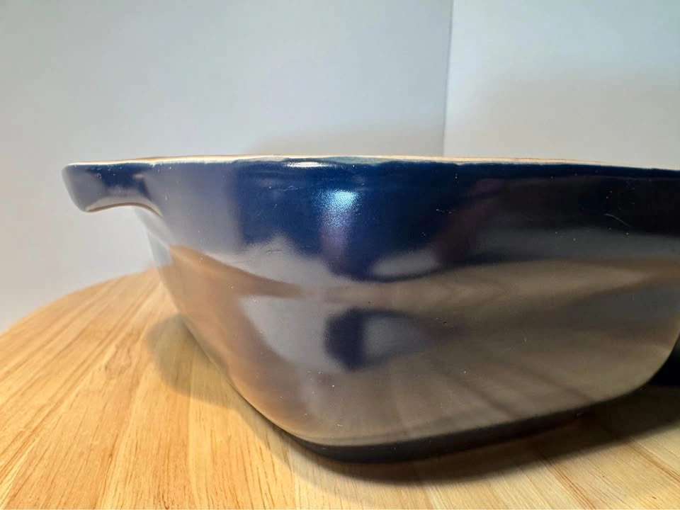 Denby Imperial Blue Divided Serving Dish - photo 4