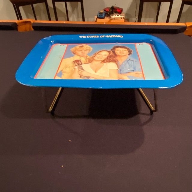 Vintage Dukes of Hazzard Metal TV Tray - photo 2
