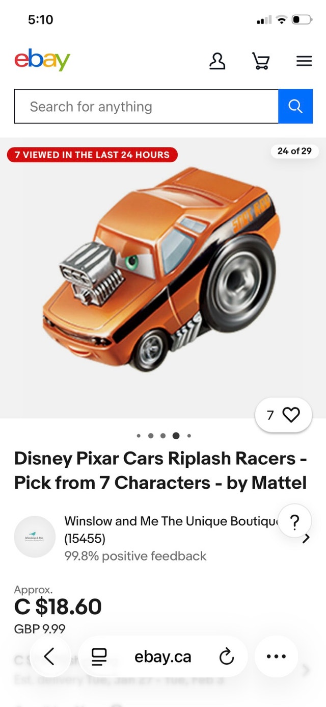 Cars Riplash Racers Racetrack Set - photo 5