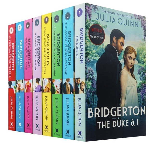 New Bridgerton 8-Book Set