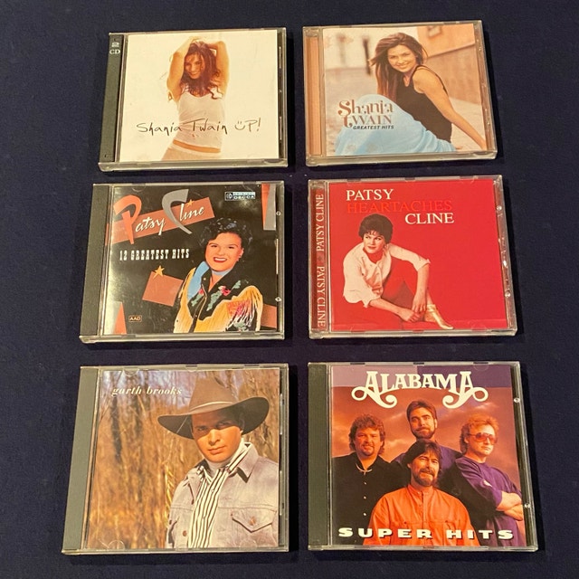 6 Country CDs for $5