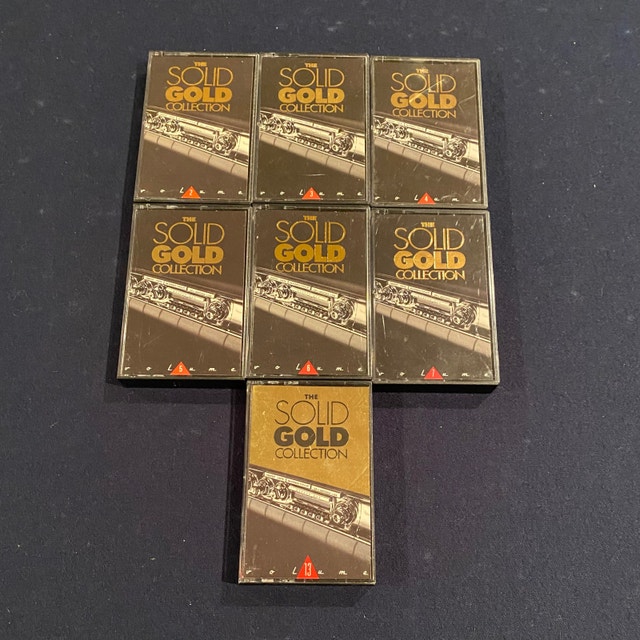Solid Gold Collection Cassettes - $3 each or 7 for $15