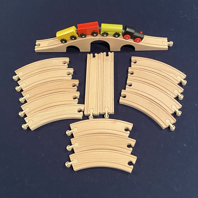 Wooden Train Set