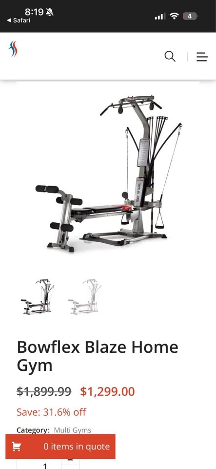 Bowflex Blaze Home Gym - photo 2