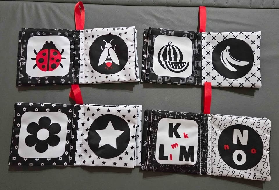 Cloth baby books