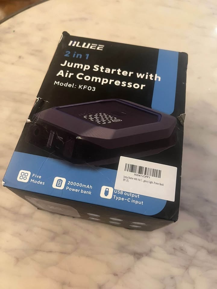 IILUEE KF03 Jump Starter Air Compressor Power Bank - photo 2