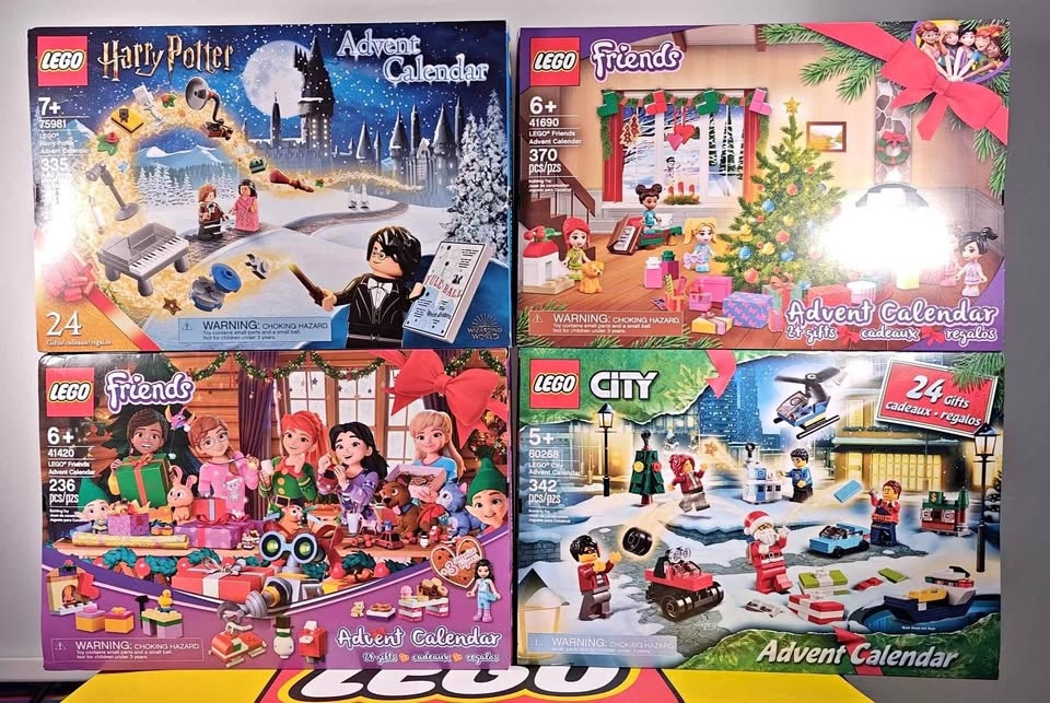 Retired LEGO Advent Calendars City/Friends/HP (2020/2021)