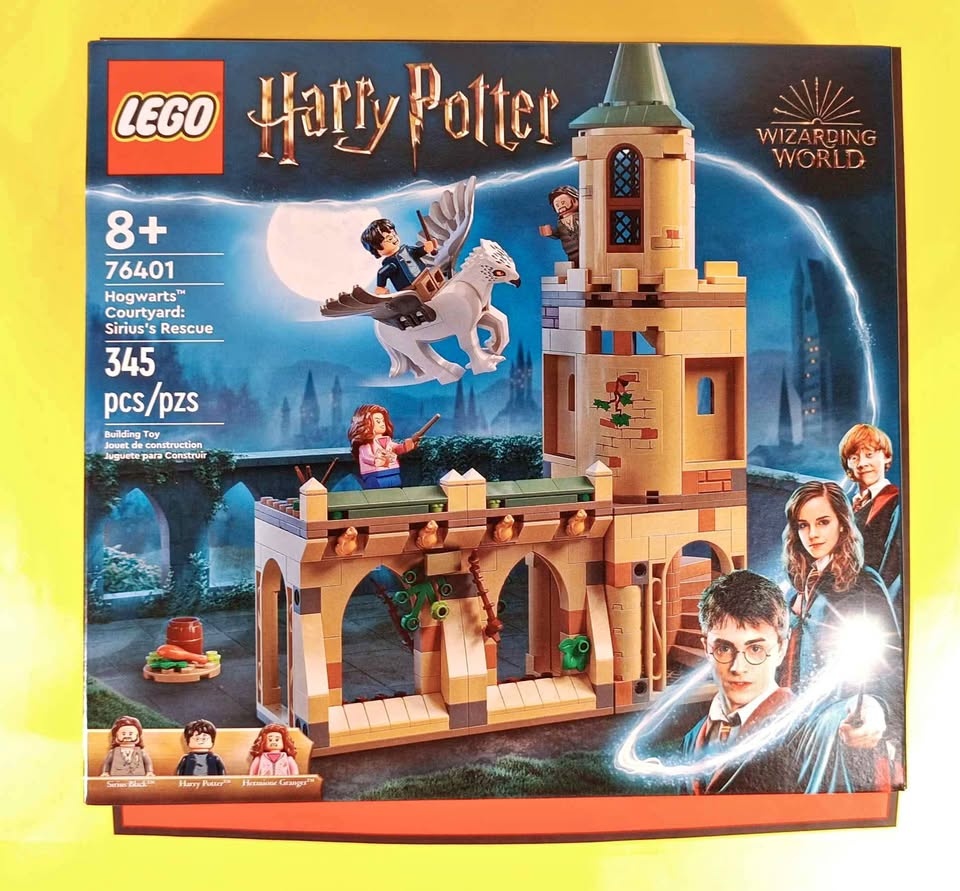 Lego Harry Potter 76401 Hogwarts Courtyard Sirius’s Rescue 2022