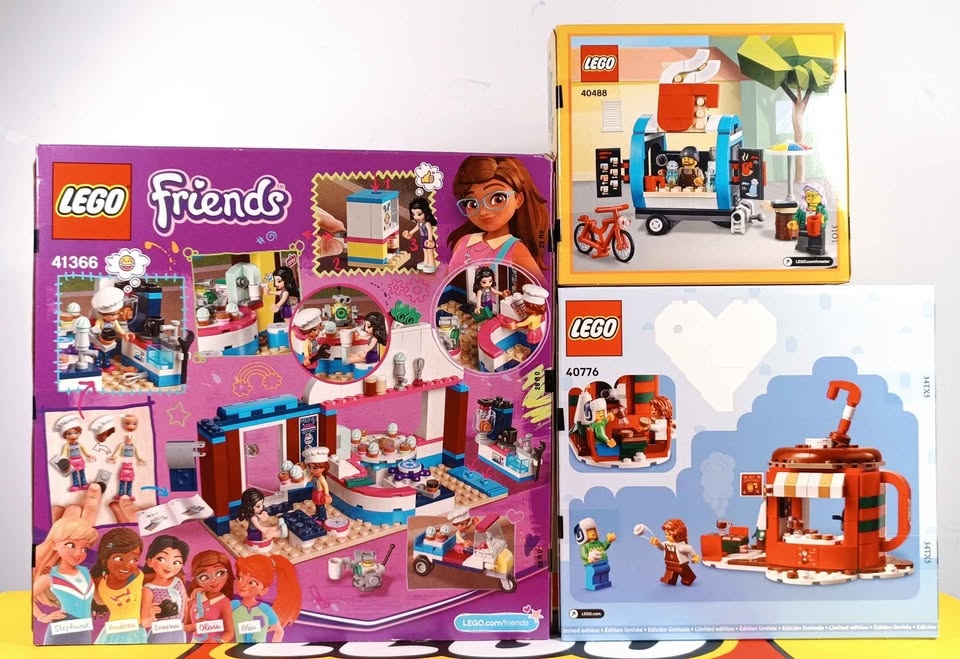 Lego VIP 40488/40776/41366 Coffee Cart/Hot Chocolate Stand/Frien - photo 2