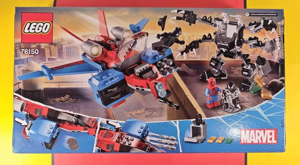 Lego Marvel 76150 Spiderjet vs. Venom Mech Retired 2021 - photo 2