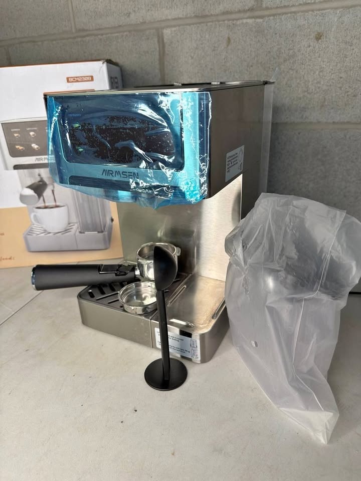 AIRMSEN Espresso and Cappuccino Machine - 20 Bar Dual Boiler