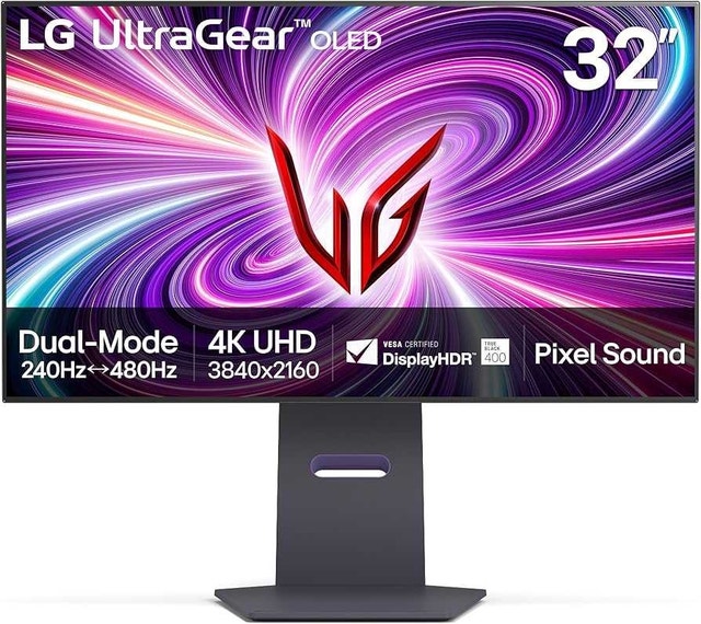 LG 32" 4K OLED 240Hz Gaming Monitor