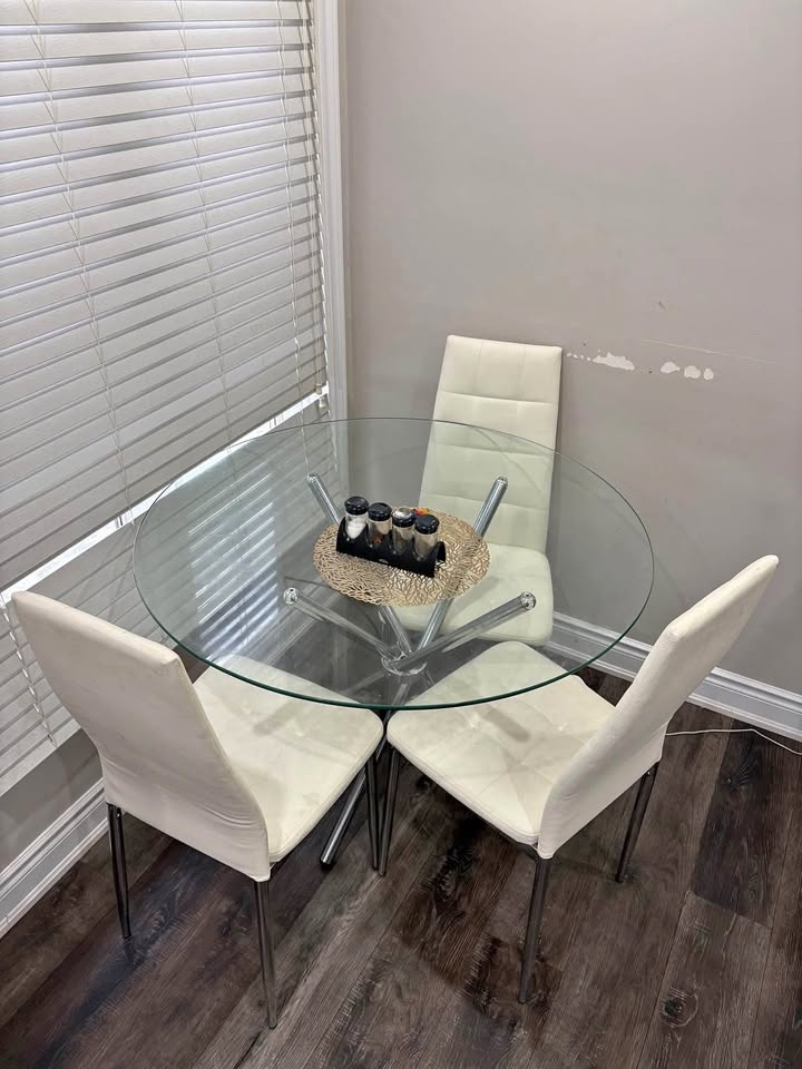 Dining Table / Led light / Portable Fridge