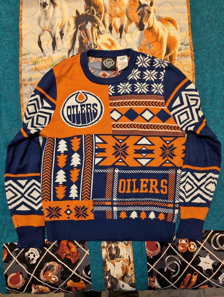 Oilers Christmas Sweater
