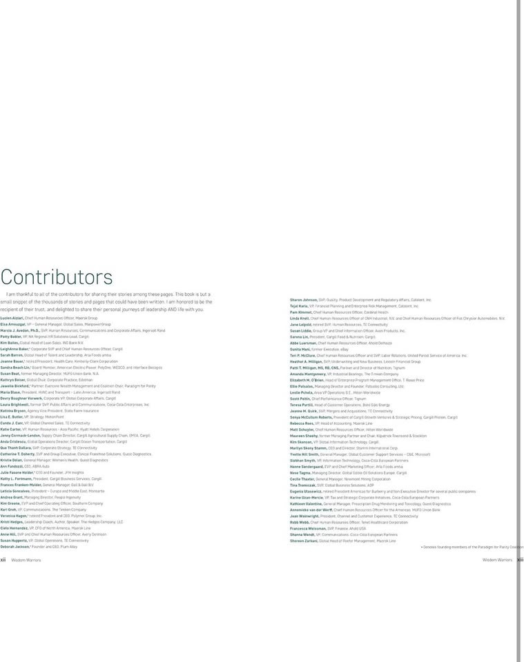 Wisdom Warriors: Journeys Through Leadership and Life - photo 4