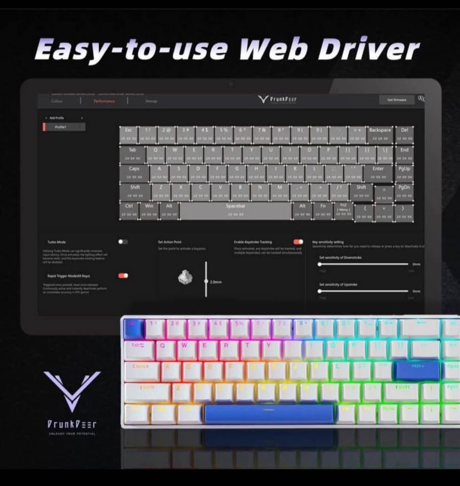 Brand new DrunkDeer G65 Magnetic Switch Mechanical 65% Gaming Ke - photo 5