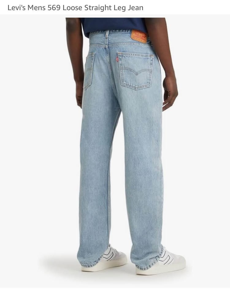 Levi's Men's 569 Loose Straight Leg Jeans 32W x 30L - photo 2