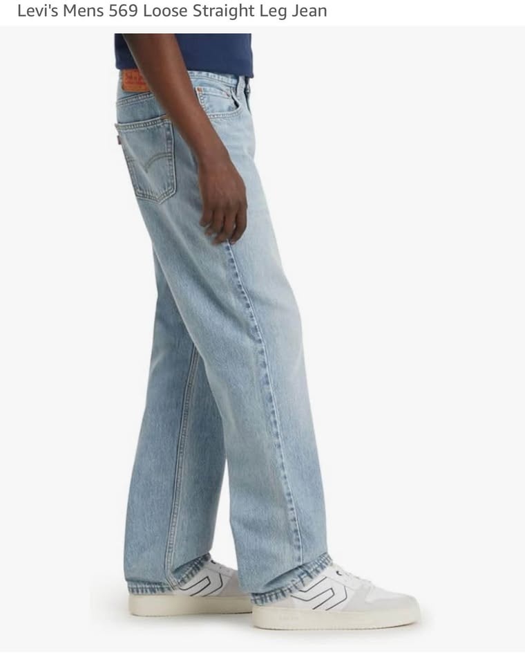 Levi's Men's 569 Loose Straight Leg Jeans 32W x 30L - photo 4