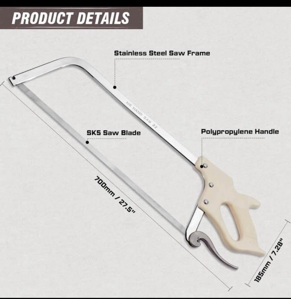 Brand New 22” Meat and Bone Saw - photo 5