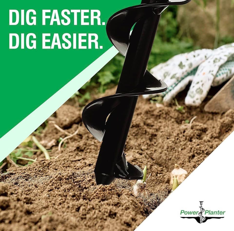 Power Planter Flower Planting Auger & Grass Plug Tool - photo 3
