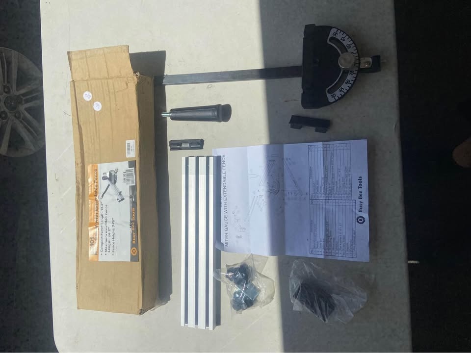 Never Used Mitre Gauge for Table Saw - photo 4