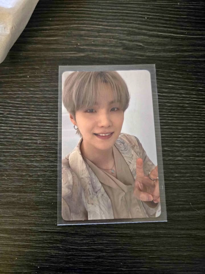 BTS PROOF COMPACT EDITION OFFICIAL Suga Yoongi PHOTOCARD PC
