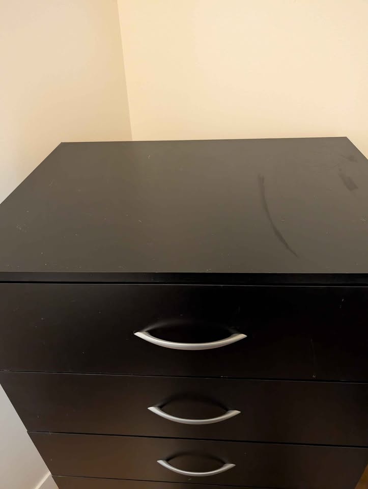 Black 6-Drawer Dresser - photo 2