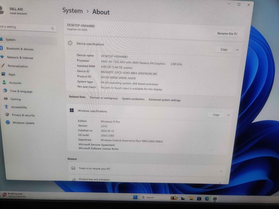 Dell Inspiron 24" All-in-One PC - photo 3