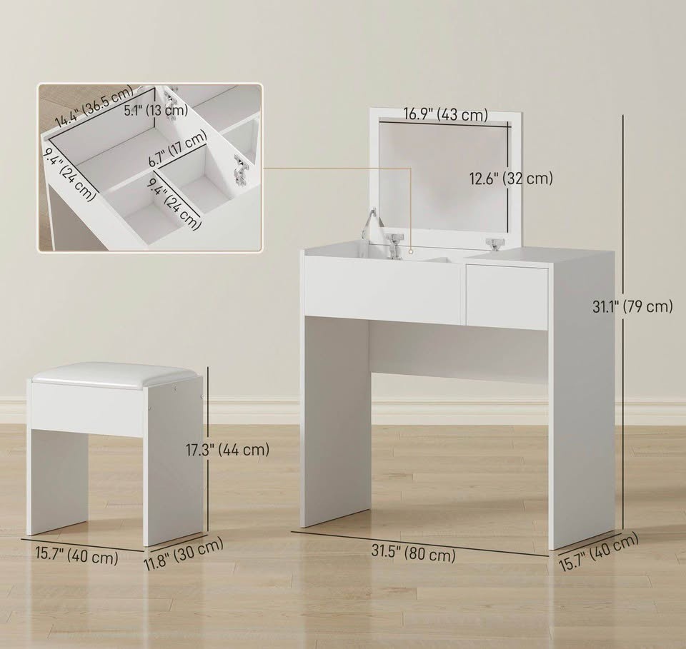 Modern Vanity Set Brand New Assembled! - photo 5