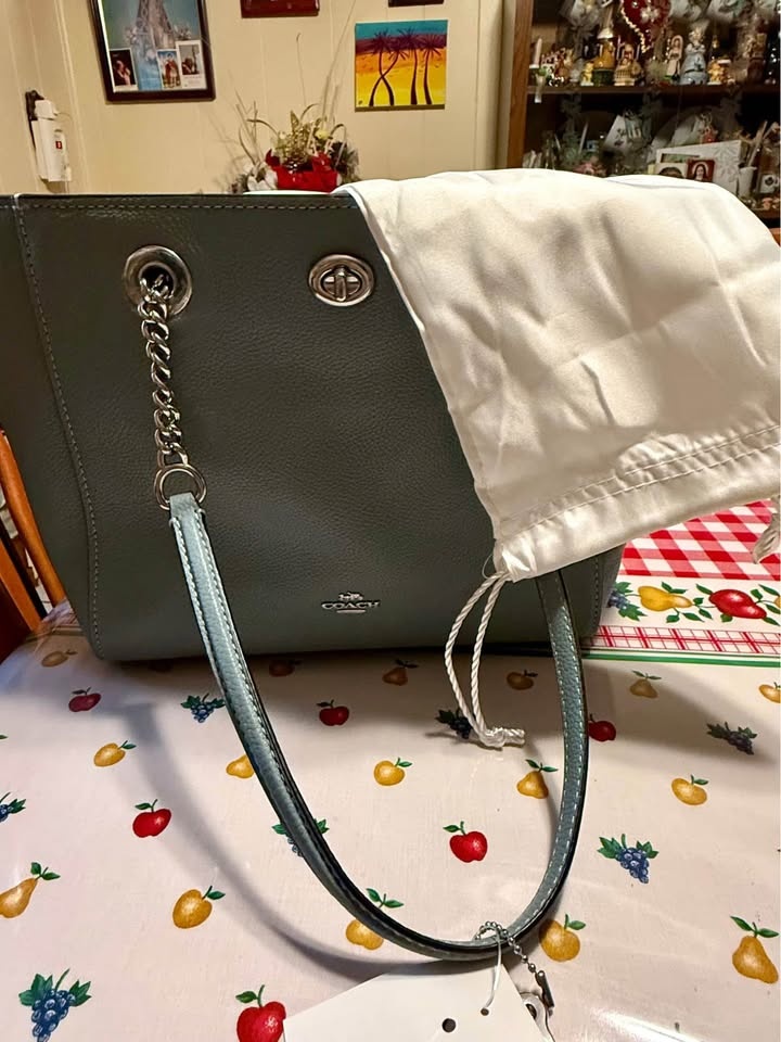 Coach Bag - Light Blue - photo 3